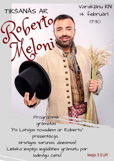Tikšanās ar Roberto Meloni 